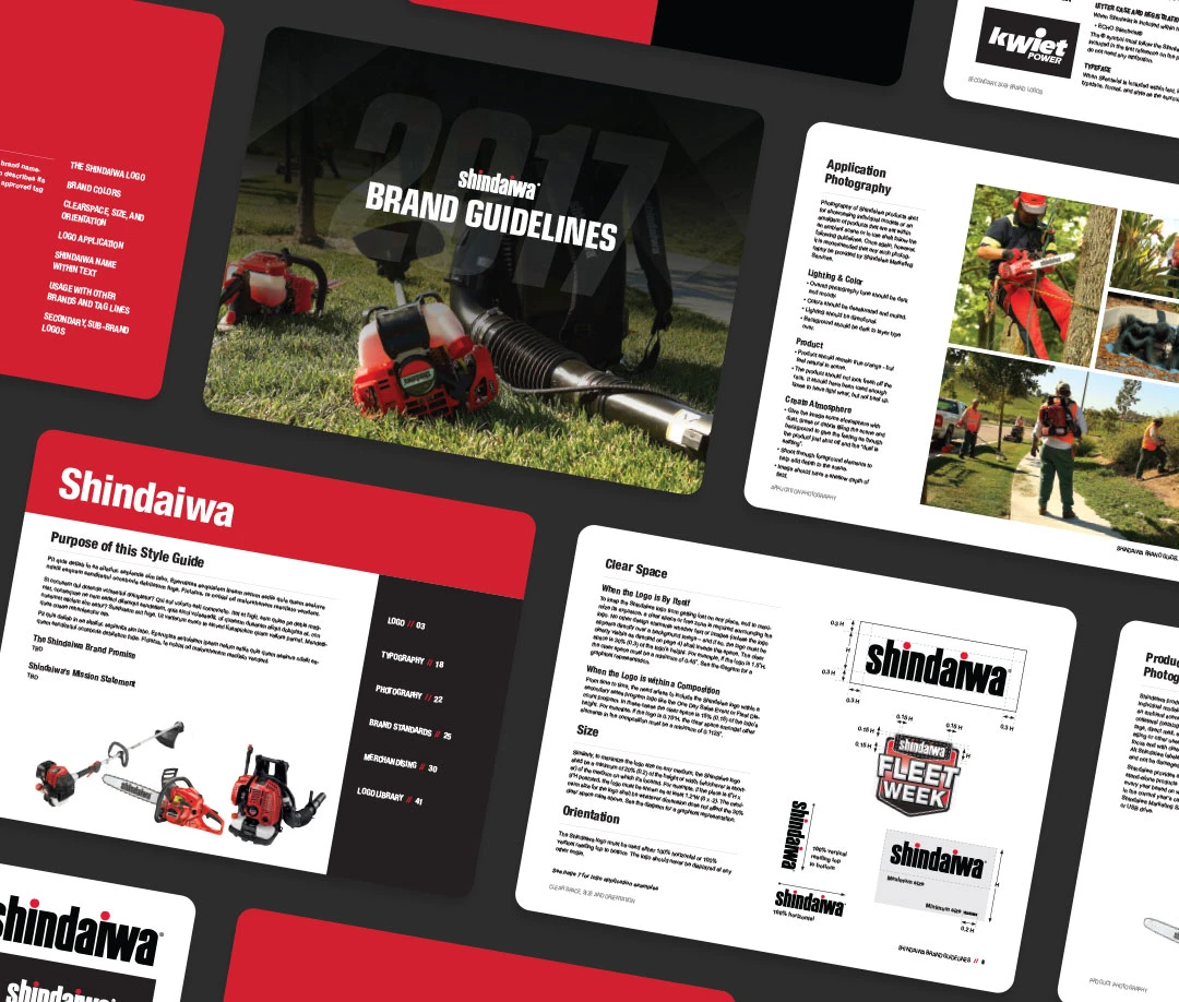 Shindaiwa 2017 Brand Guidelines